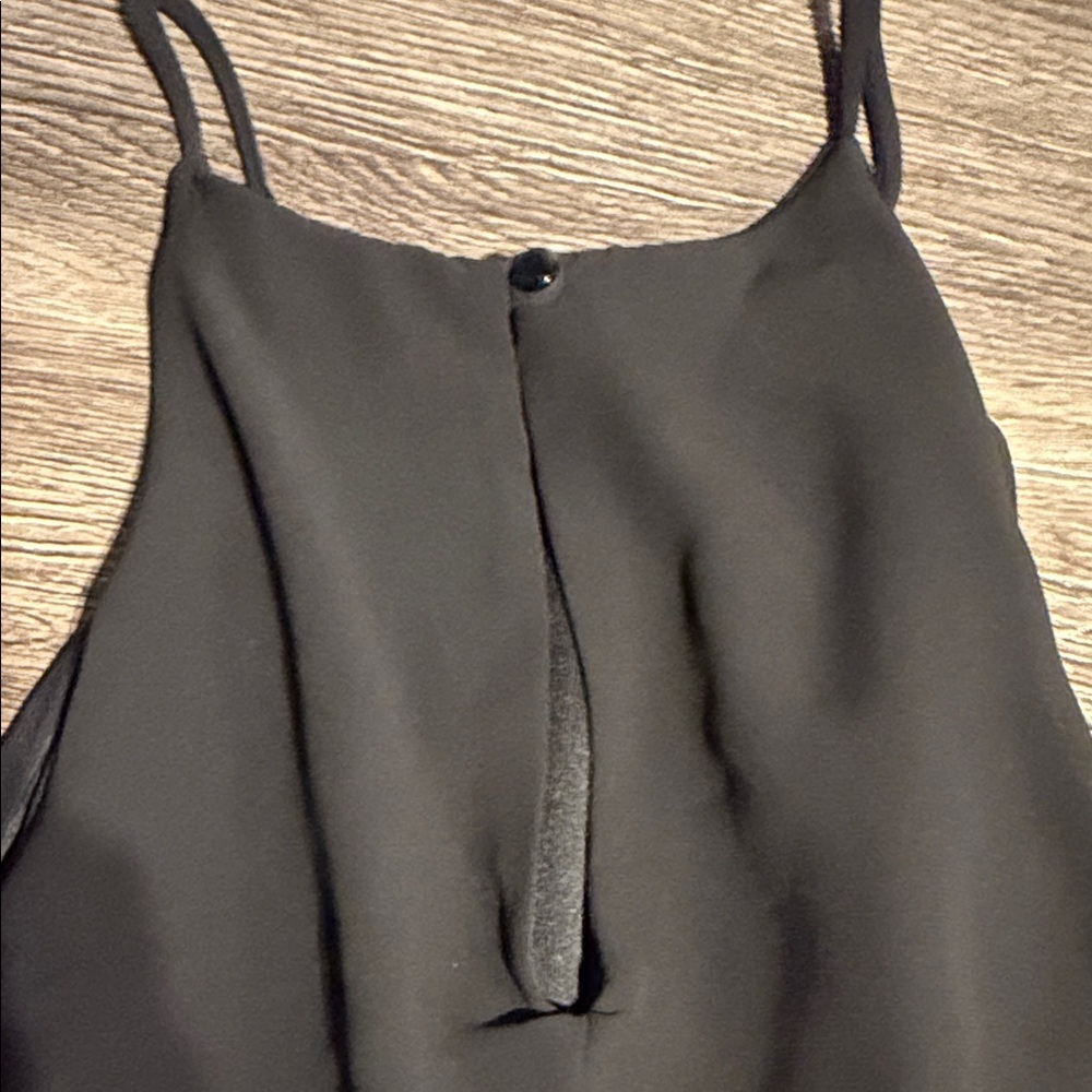 Stylish Black Womens Sleeveless Romper - Picture 3 of 7